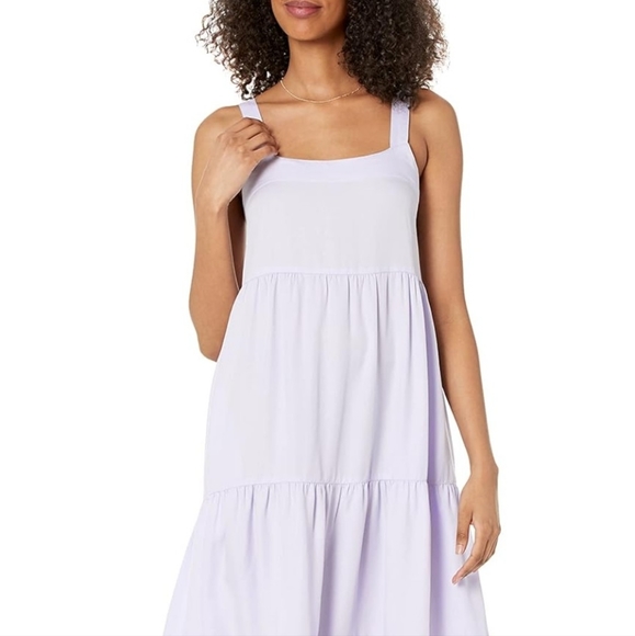 The Drop Women's Britt Tiered Maxi Tent Dress with Pockets - Picture 2 of 10